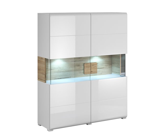 Armário para porcelana Jules 122 Branco