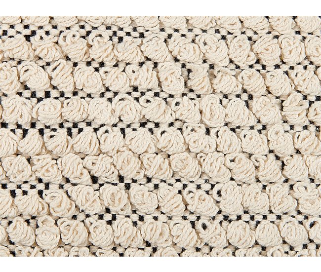 Beliani Almofada decorativa HOWEA Bege