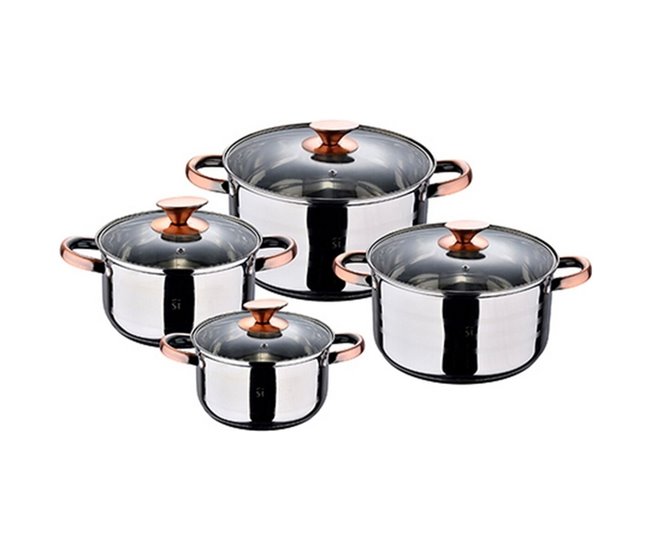 Bateria de Cozinha Altea Prata