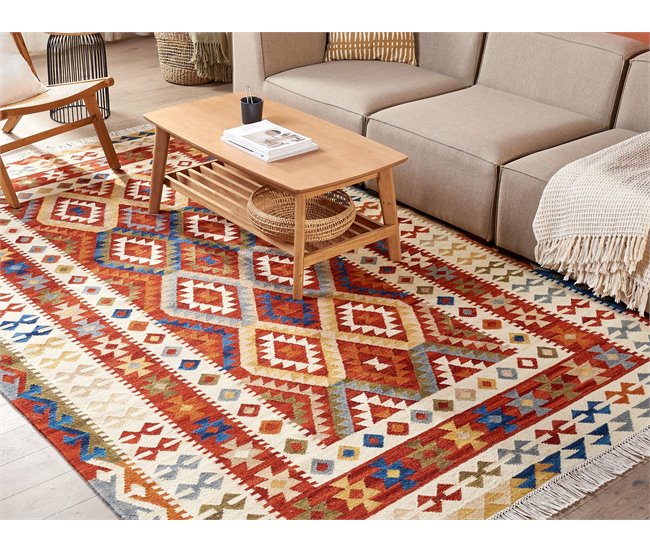 Beliani Kilim OSHAKAN 200x300 Multicor
