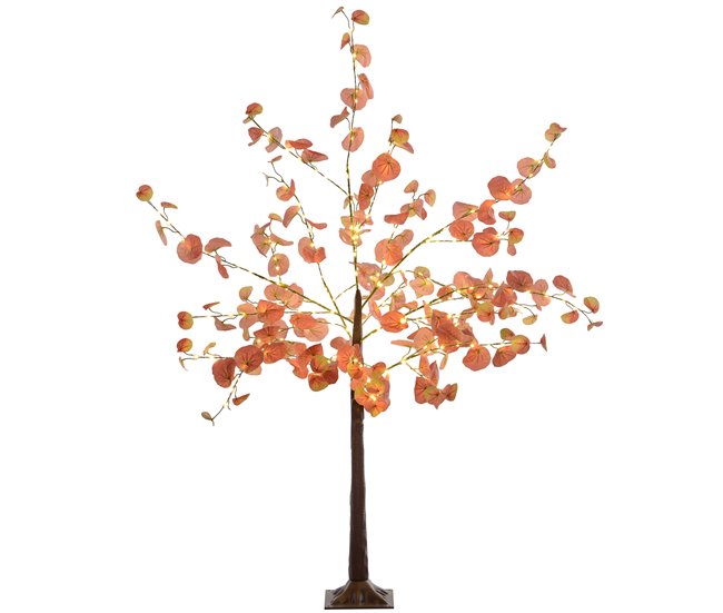 Árvore com Iluminação PP HOMCOM, casa - decoração Laranja