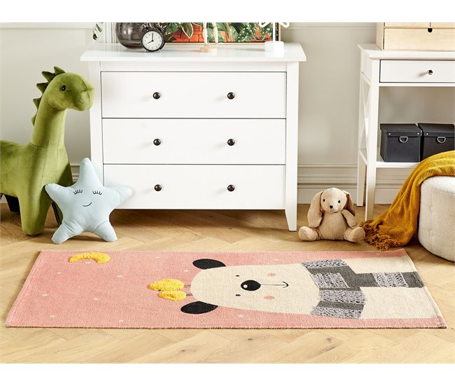 Beliani Tapetes para crianças TAPAK Bege