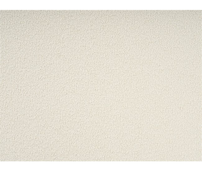 Beliani Chaise longue versão à esquerda Bouclé RIOM Branco/ Bege