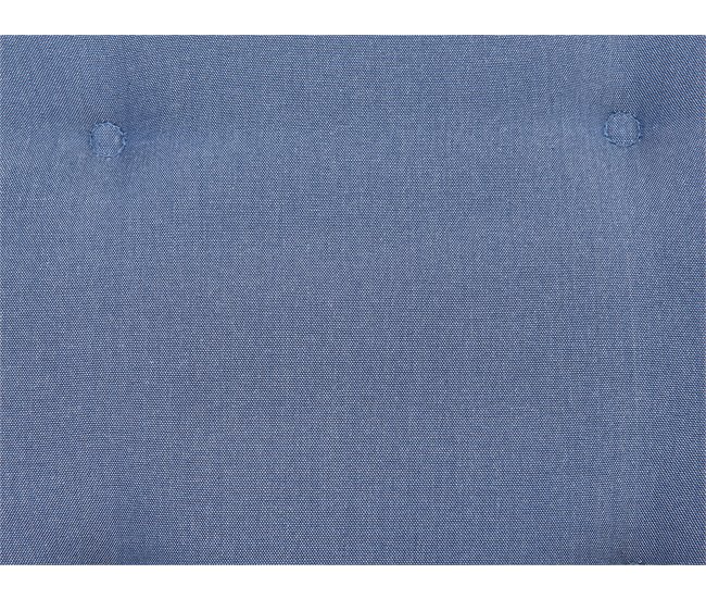 Beliani Almofada de assento para exterior MAUI Azul