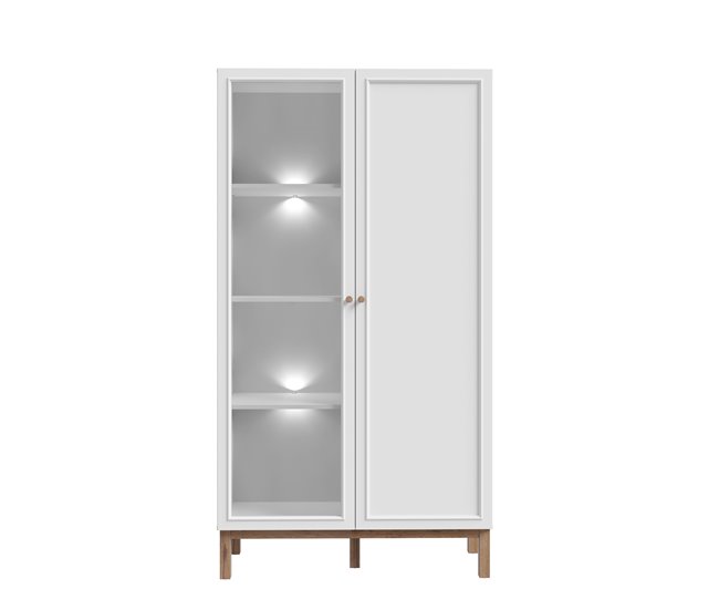 2 focos de luz para vitrines LISZT Transparente