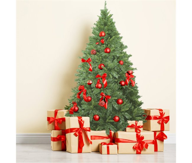 Árvore de Natal de efeitos reais Verde/ Cinza