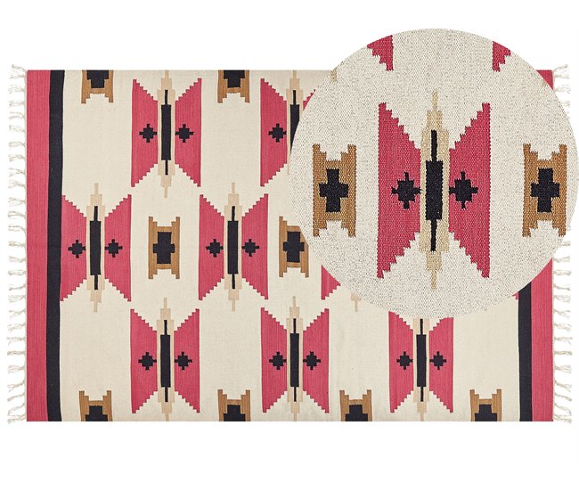 Beliani Kilim GARNI 200x300 Multicor