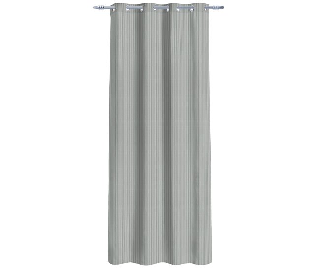 Cortina de rede de poliéster BASE 135x260cm Cinza