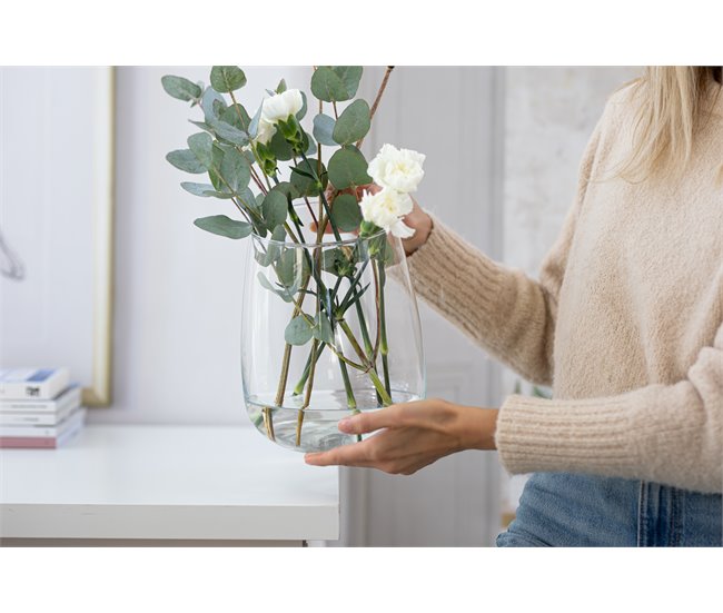 Vaso WEST 27x19x19cm marca TREND GLASS Transparente