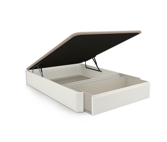 Sommier rebatível Luxo Max 3D 135x190 Branco