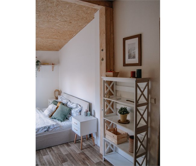 Beliani Estante FOSTER 80 Branco