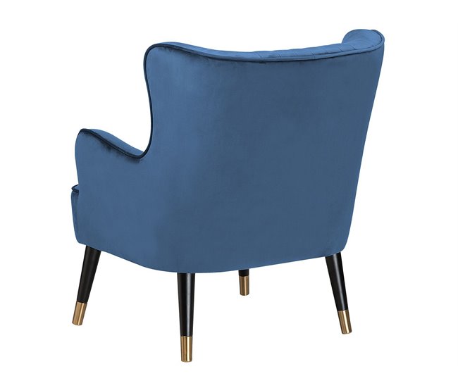 Beliani Poltrona VARBERG Azul