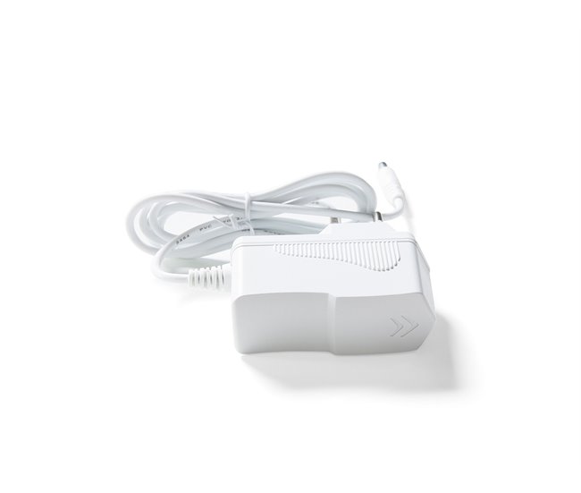 Beliani Cama com LED Poliéster FITOU 170x214 Cinza Claro