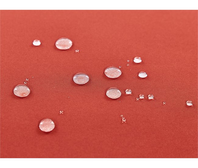 Beliani Almofada de assento para exterior VIVARA Vermelho