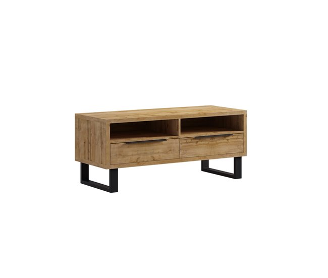 Suporte para TV com 2 gavetas 124 cm Eden Madeira