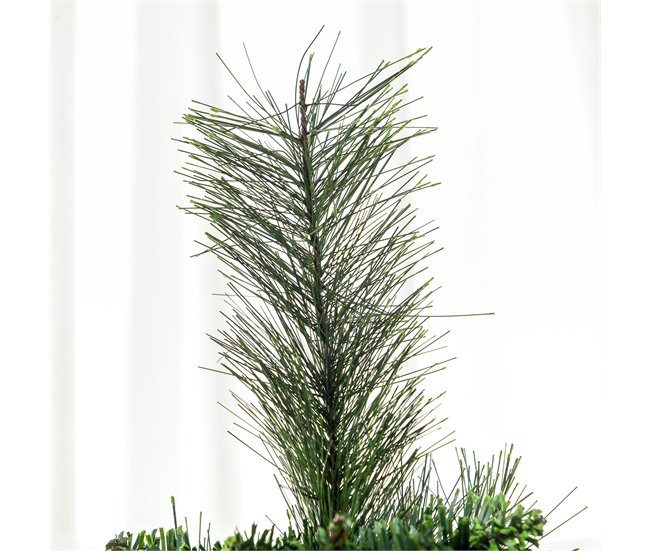 Árvore de Natal Artificial Aço e Plástico HOMCOM, casa - natal Verde