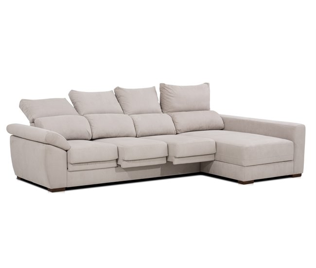 Chaise longue ARGOS Bege