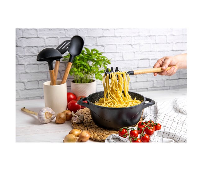 Trem de Cozinha Indução Briebe MGK-12 Preto