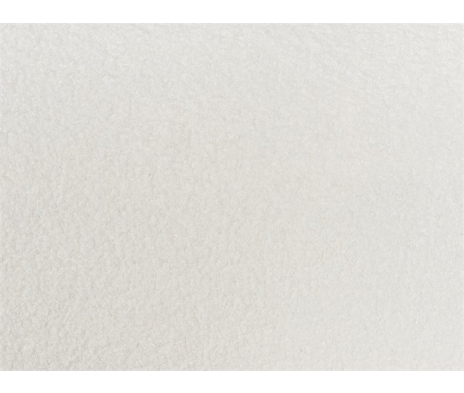 Beliani Sofá de 3 lugares Bouclé SIGGARD Branco