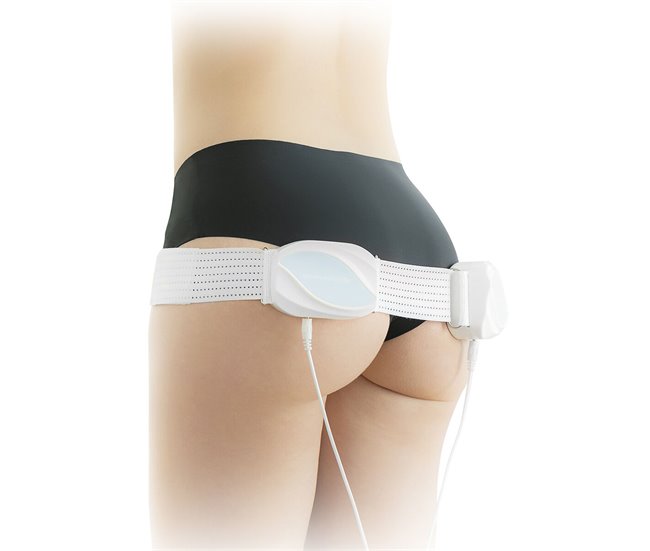 Cinto de Massagem Vibratório para Tonificar o Corpo Branco