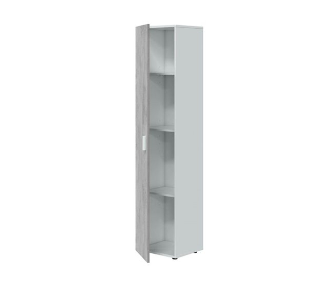 Armário multifunções 1 porta 41 Branco/cinza