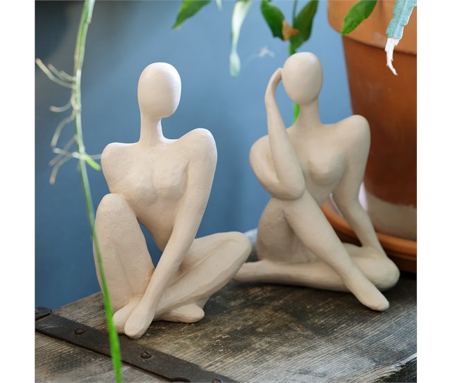 Figura ESTATUA sortido marca DECORIS Branco