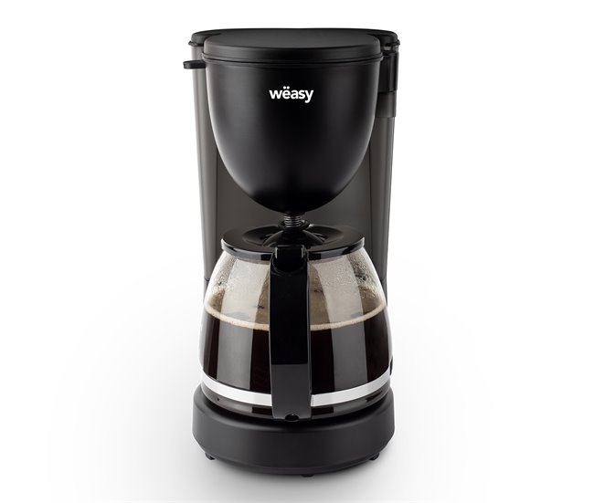 Máquina de café com filtro WËASY KF24 (12 chávenas) Preto