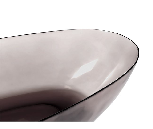 Beliani Banheira autónoma BLANCARENA 169x78 Preto