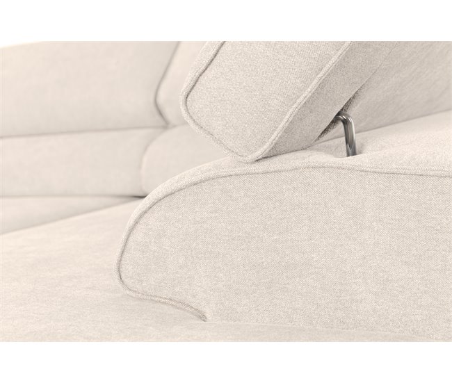 Sofá de canto com cama MACK Bege