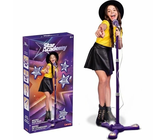 Microfone para Karaoke Star Academy Multicor