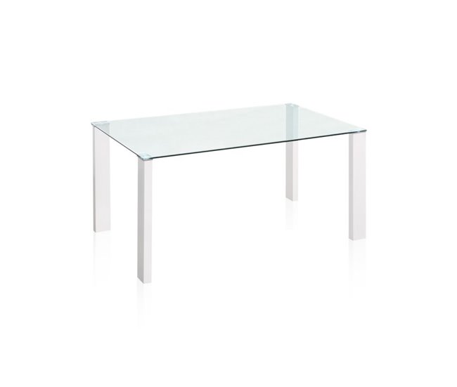  Mesa de jantar Valya 150x90 Transparente
