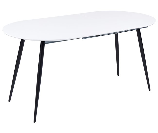 Beliani Mesa de jantar STAVERTON Branco