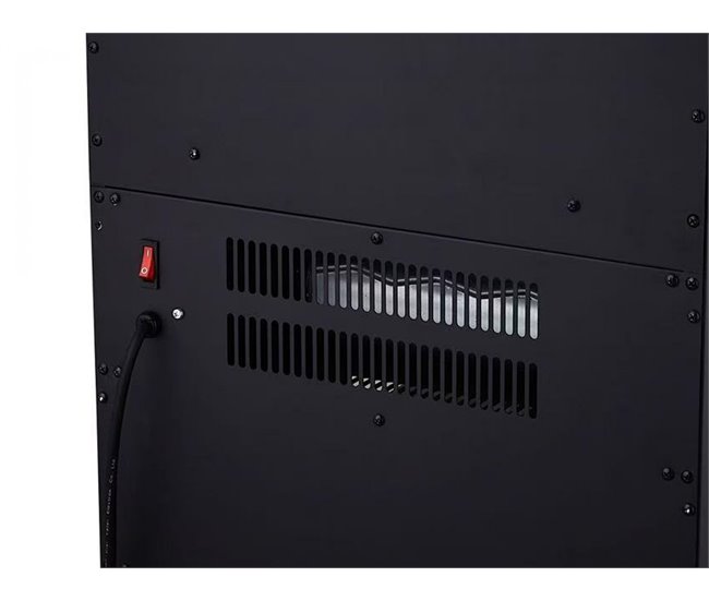 Fogão elétrico de chão de grandes dimensões com controlo WiFi App Branco