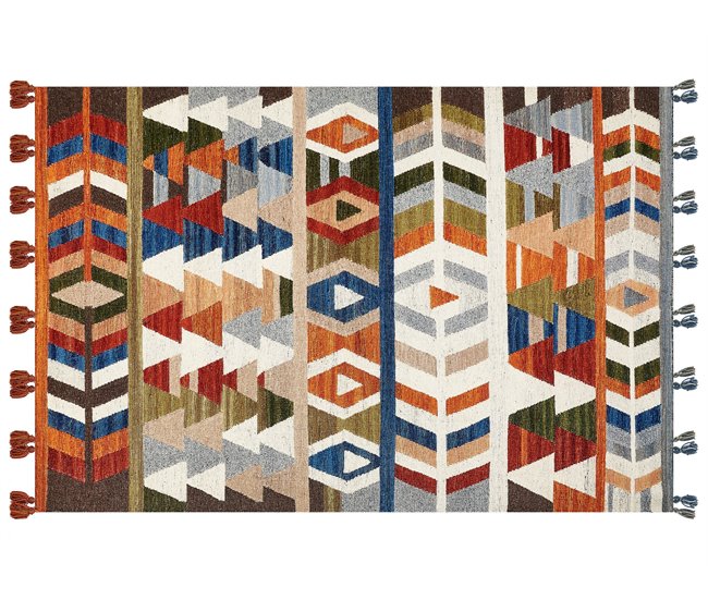 Beliani Entrelaçado KAGHSI 200x300 Multicor