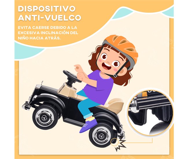 Carro Andador para Crianças PP e Metal AIYAPLAY Preto
