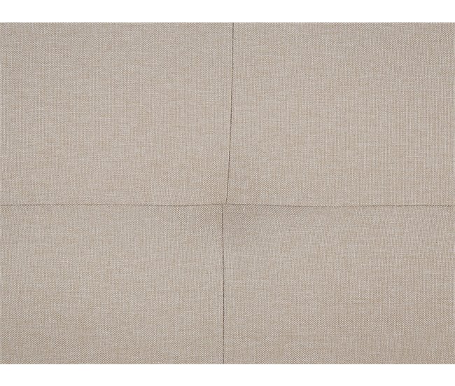 Beliani Chaise longue Poliéster ALSTEN Bege