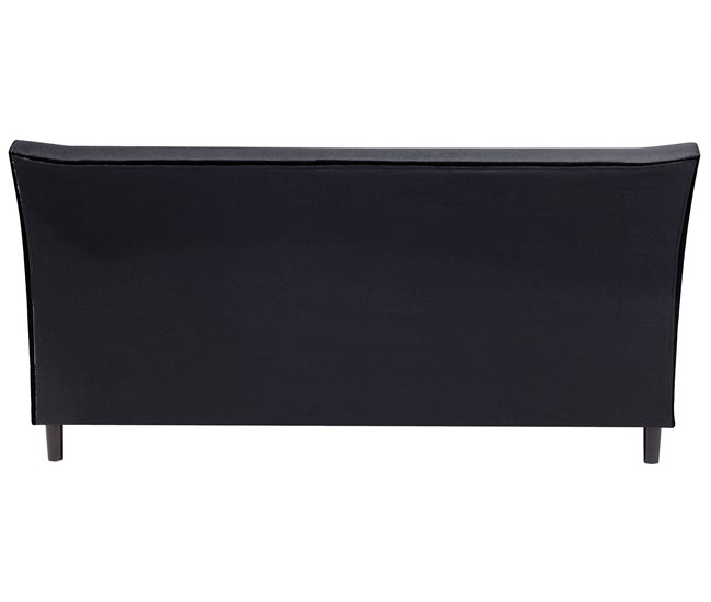 Beliani Cama com estrado Poliéster SAVERNE 197x228 Cinza Claro