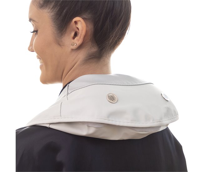 Massajador Elétrico Tapping com Golpes e Calor Tapping Cinza