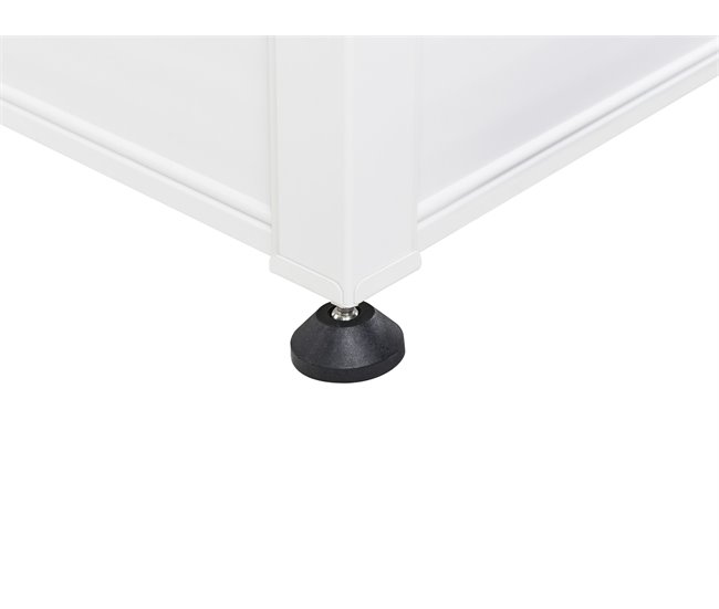 Beliani Caixa de arrumação CAMPALTO 123 Branco