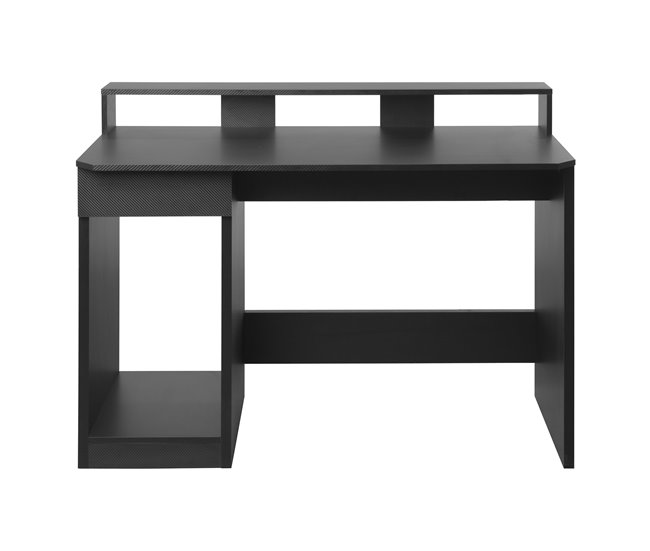 Secretária gaming ROCKET cor preto Preto