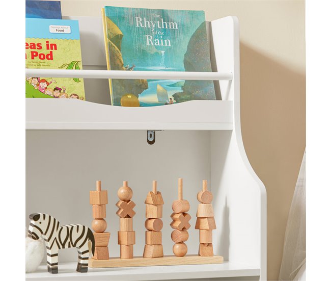 Organizador de brinquedos multifuncional KMB57-W SoBuy Branco
