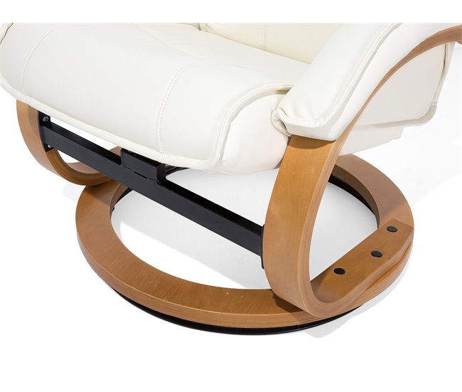 Beliani Cadeira de massagem MAJESTIC Bege