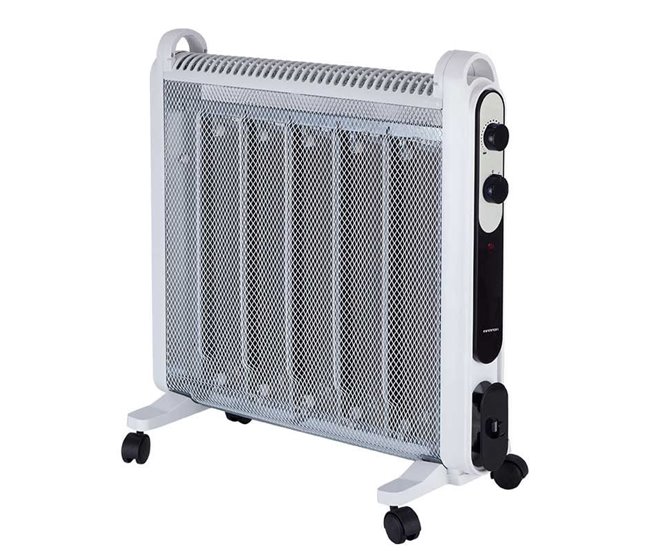 Radiador de mica Infiniton HMK-32 2000W 3 níveis de potência Branco/cinza