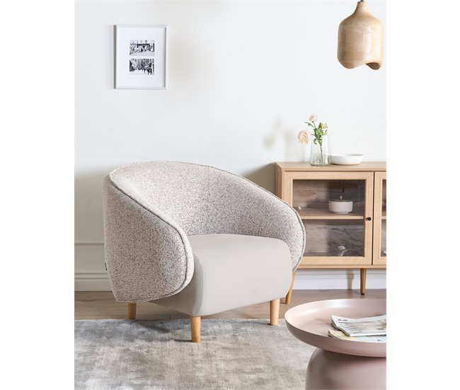 Beliani Sillón UMEA Bege