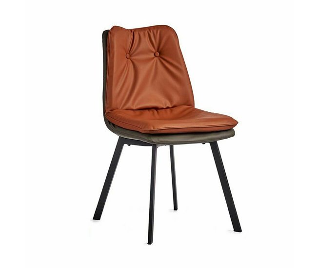 Poltrona Preto/ Laranja