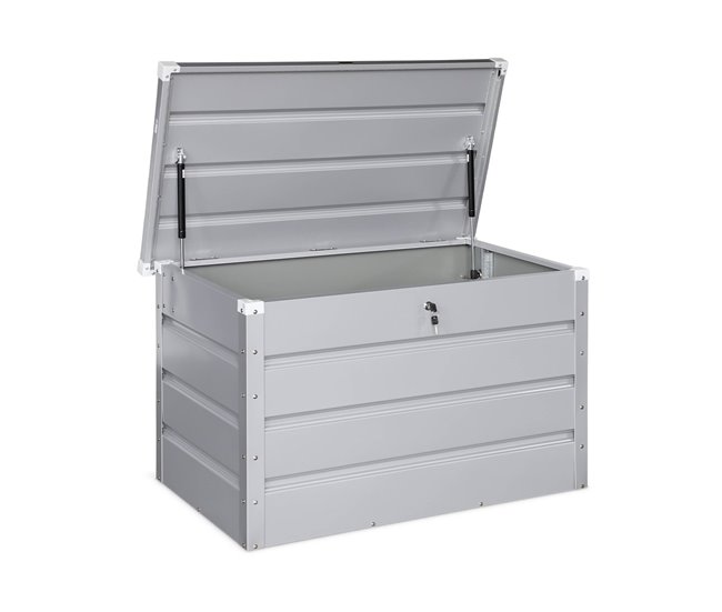 Arca de jardim metálica DALLAS 285L 99 AlumÍnio