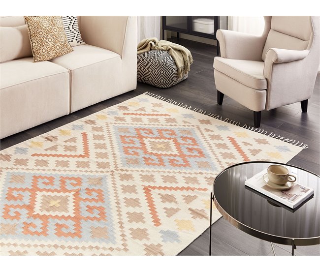 Beliani Kilim ATAN 160x230 Multicor