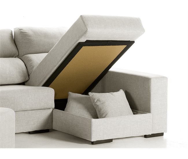 Chaise longue LUCIA IV Cinza Claro