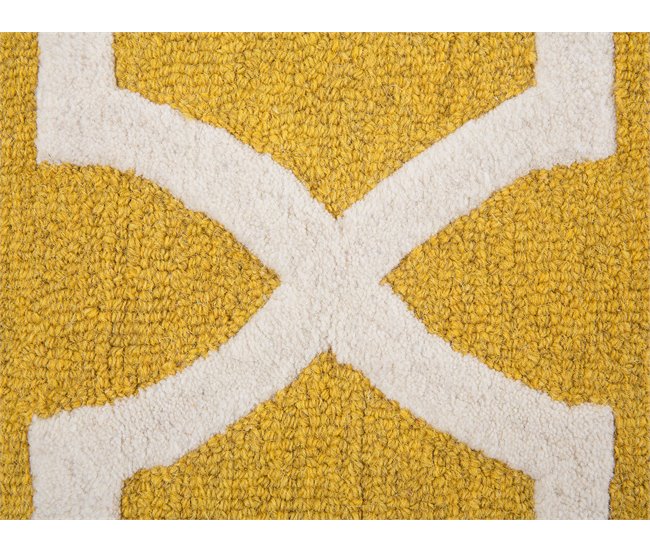 Beliani Pelos curtos SILVAN 160x230 Amarelo