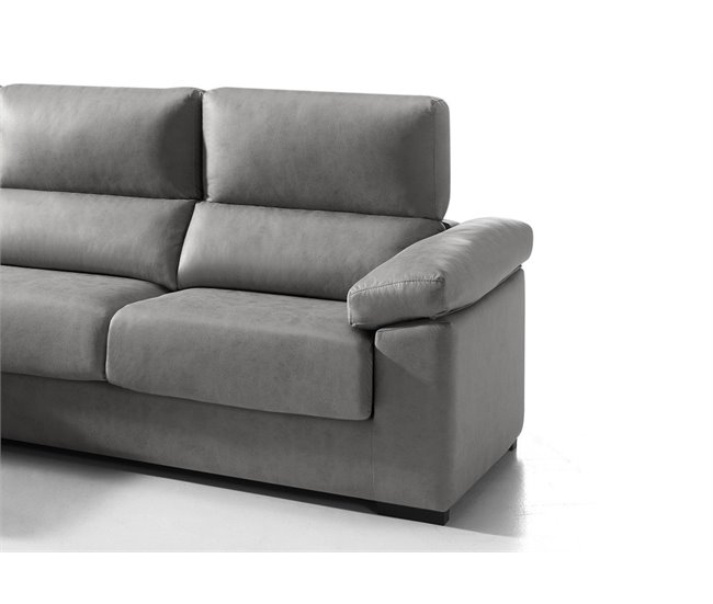Chaise longue BEA Cinza Claro